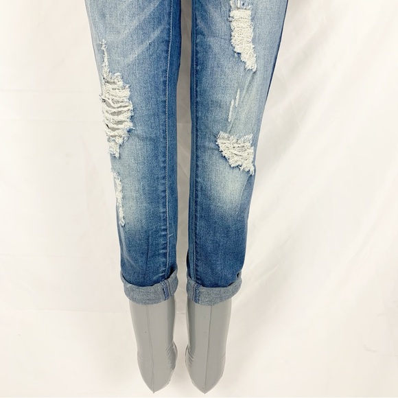 CLEARANCE -- Tattoo Jeans Distressed High-Rise Skinny Jeans (Size 3) - Picture 8 of 12
